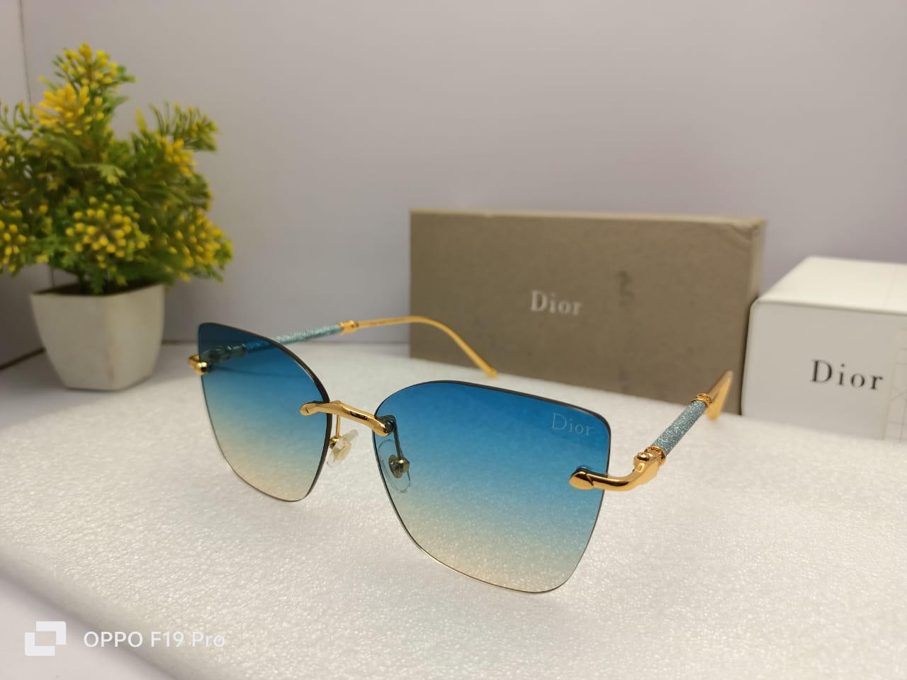 Dior SunGlasses Shime With Box