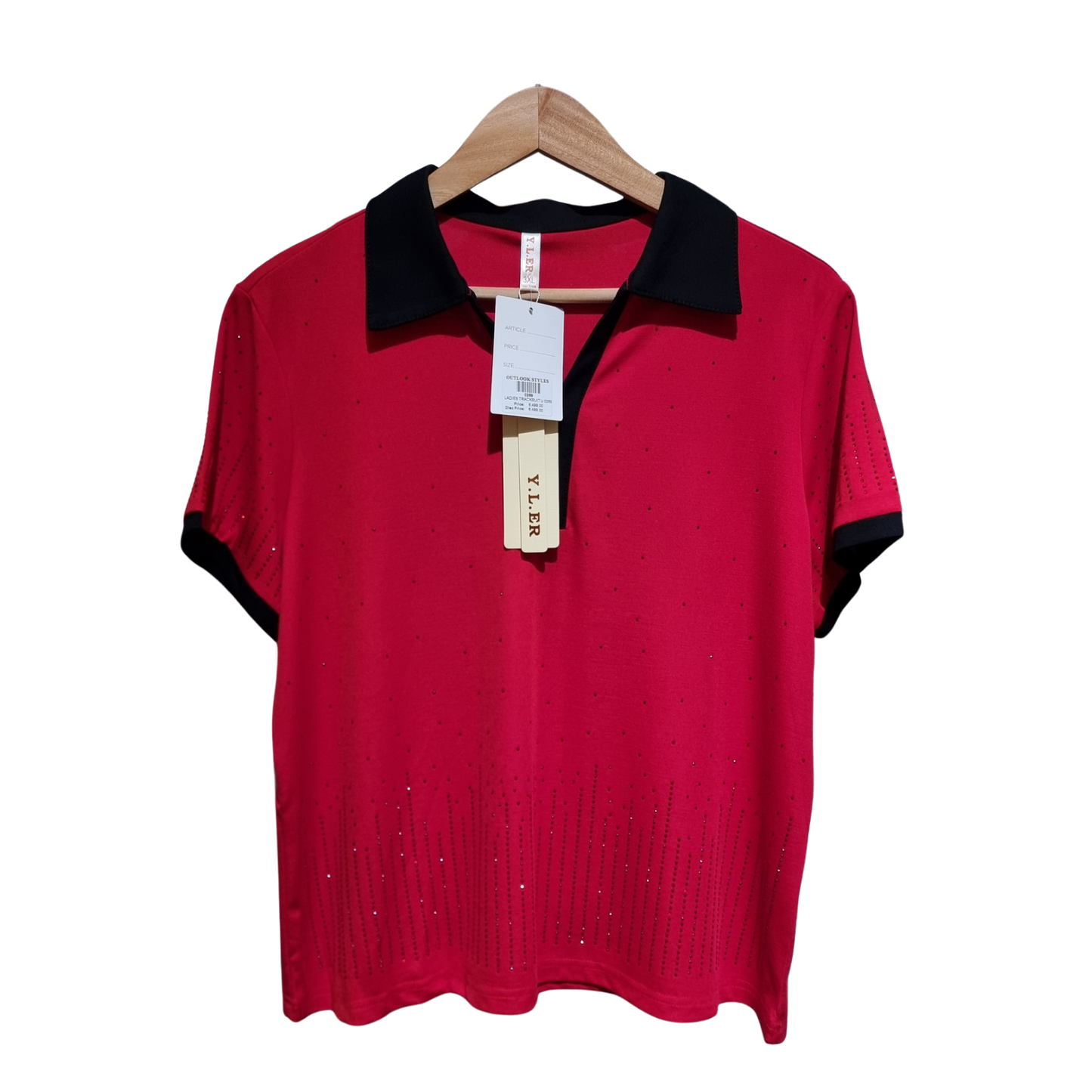 Scarlet Edge Polo Set ( U0269)