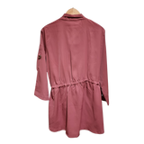 Satin Wrap Top U 0273