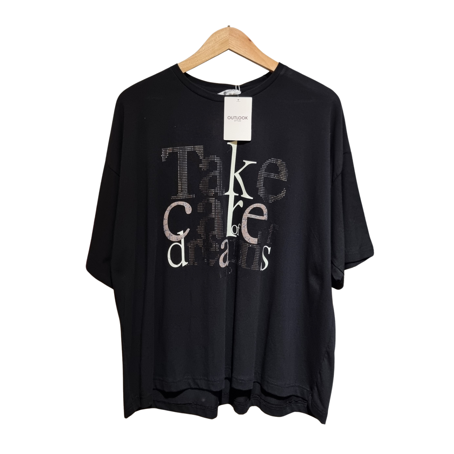Liu Jo “Take Care of Dreams” Pastel Yellow Women’s Premium Cotton T-Shirt U(0297)