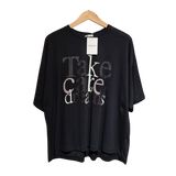 Liu Jo “Take Care of Dreams” Pastel Yellow Women’s Premium Cotton T-Shirt U(0297)