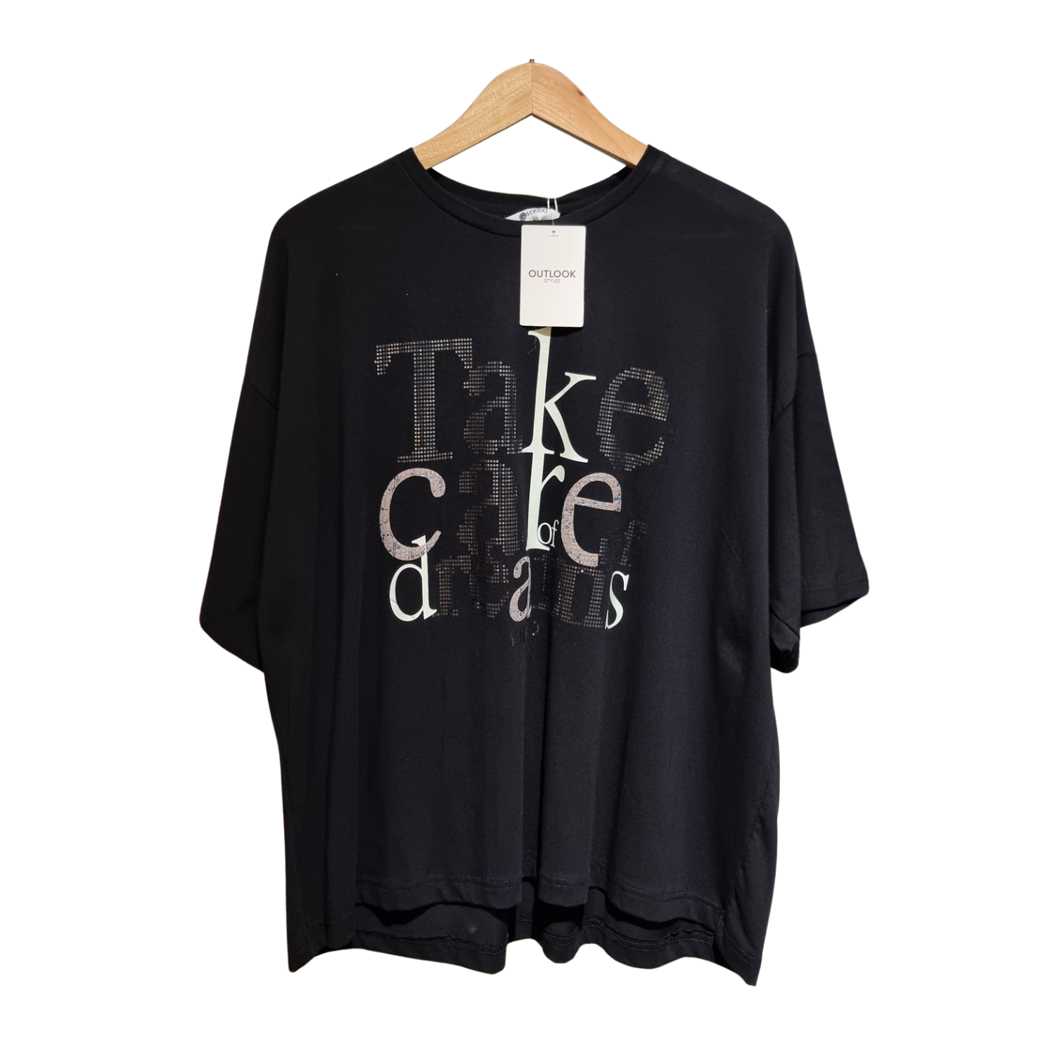 Liu Jo “Take Care of Dreams” Pastel Yellow Women’s Premium Cotton T-Shirt U(0297)