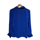 Sapphire Grace Embellished Blouse (U0264)
