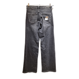 High-Rise Wide-Leg Jeans – Vintage Sand-Wash Blue