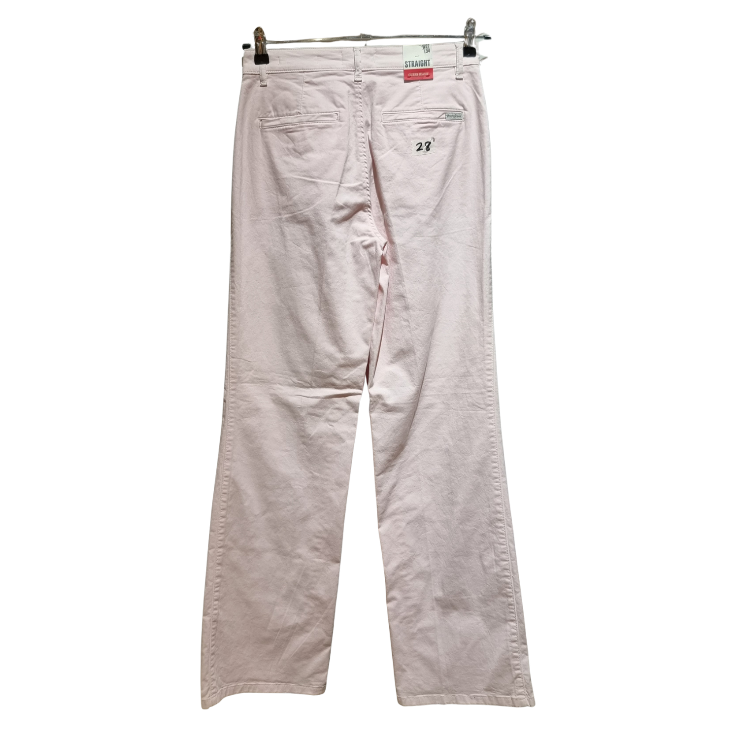 Premium Straight-Leg Chinos – Blossom Pink