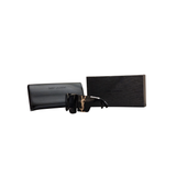 YSL Midnight Noir Oversized Square Fashion Sunglasses | Premium Hard Case & Gift Box Included