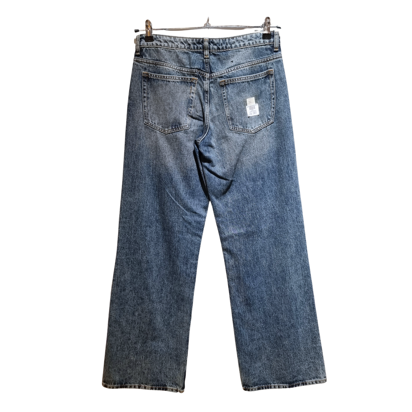 High-Rise Wide-Leg Jeans – Vintage Acid Wash