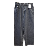 Relaxed Straight Jeans – Graphite Fade Wash