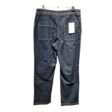Wide-Leg Jeans – Charcoal Fade Wash