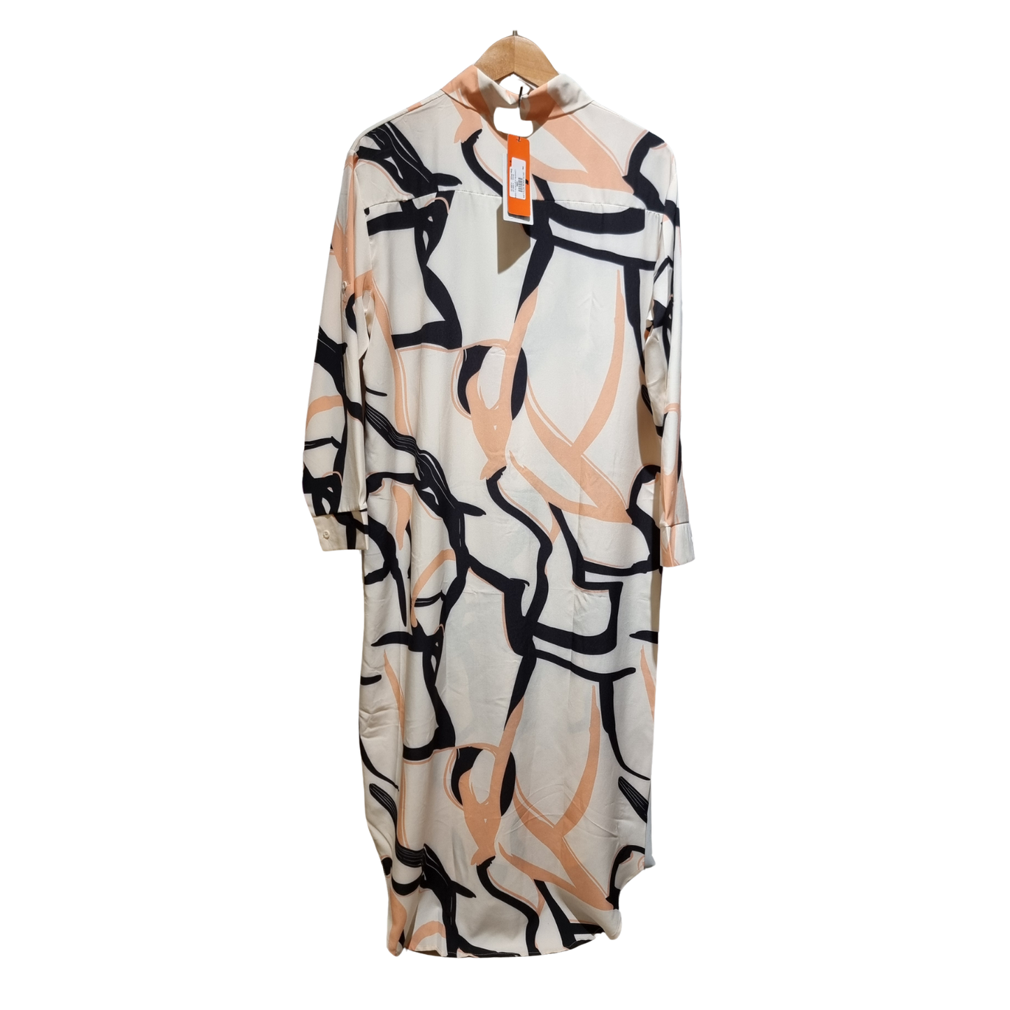 stripped pattern long dress