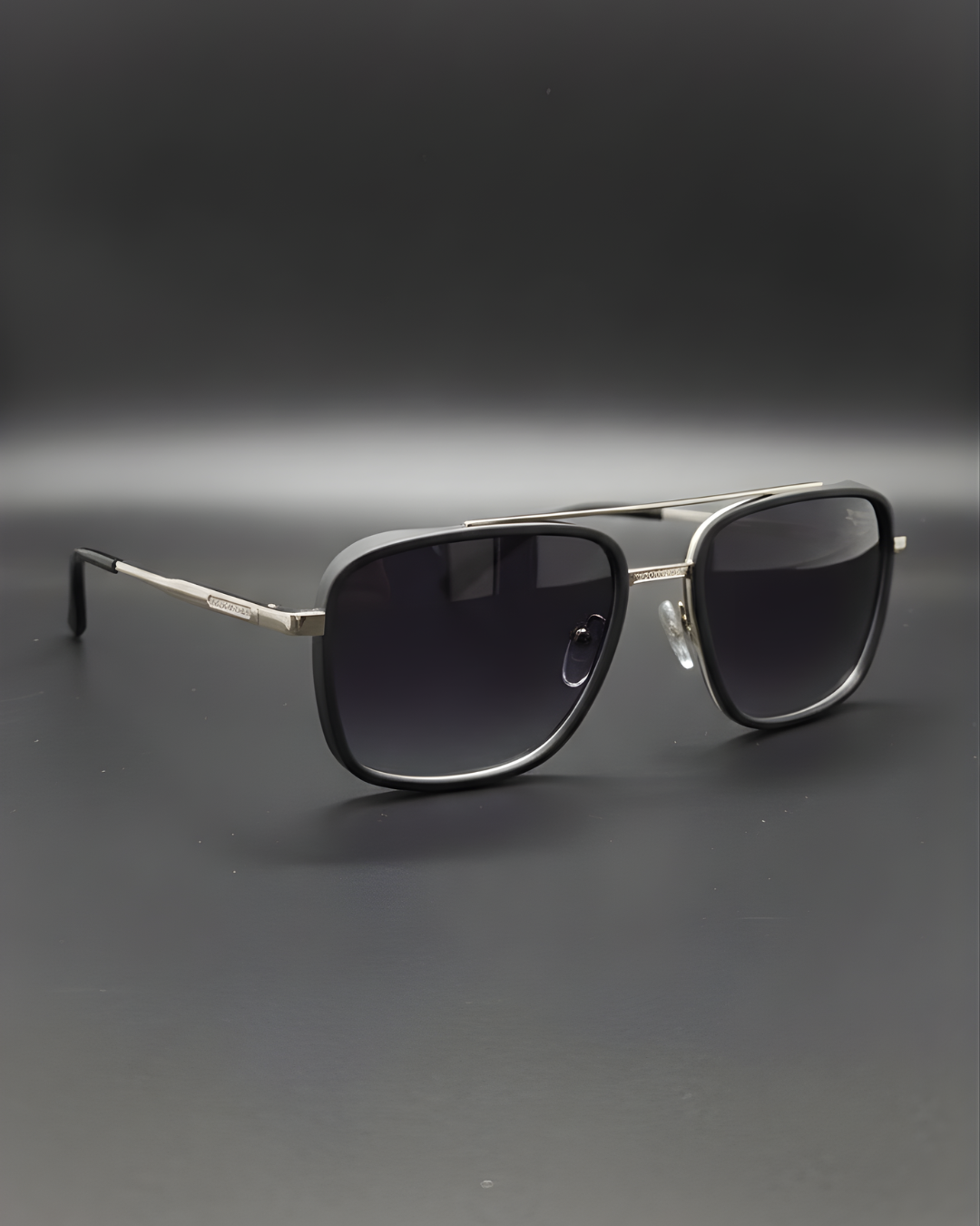 Matte Black Sunglasses for Men
