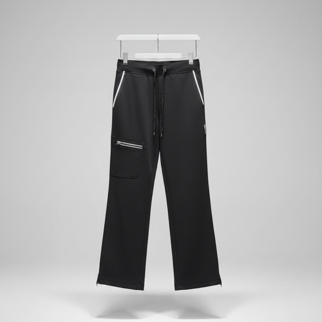 Performance Cargo Joggers – Stealth Black