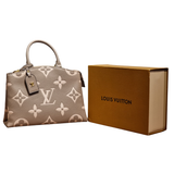 Louis Vuitton Bicolor Monogram Empreinte Giant Leather Vavin PM Tote Bag