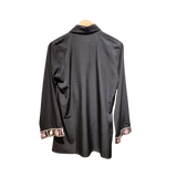 black top Eastern with box pattern