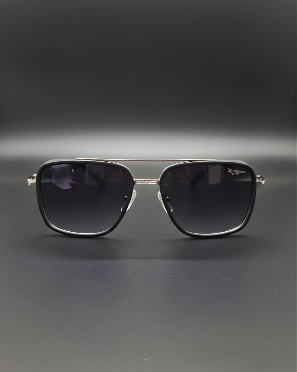 Matte Black Sunglasses for Men