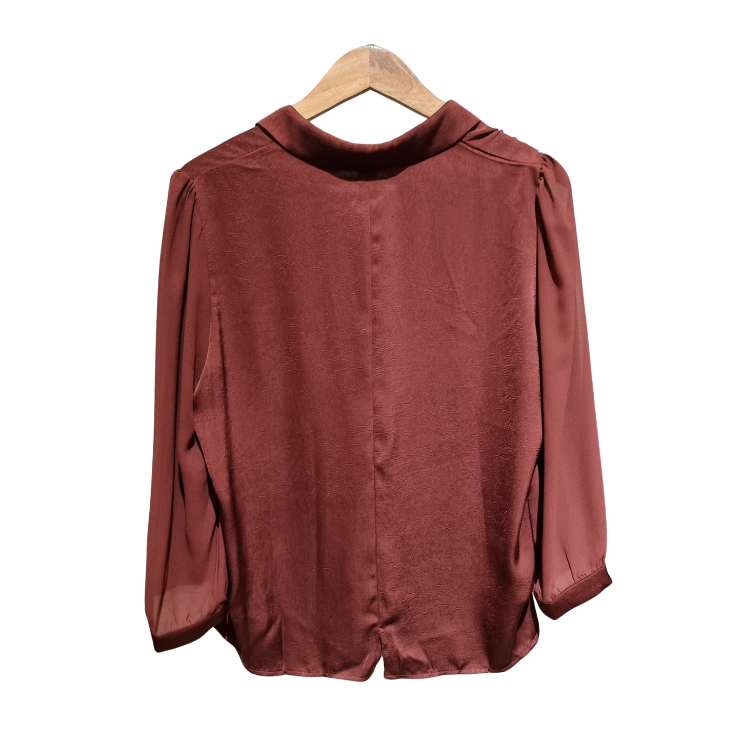 Bow-Detail Jacquard Blouse