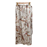 Baroque Silk: 2-Piece Filigree Printed Co-ord Set