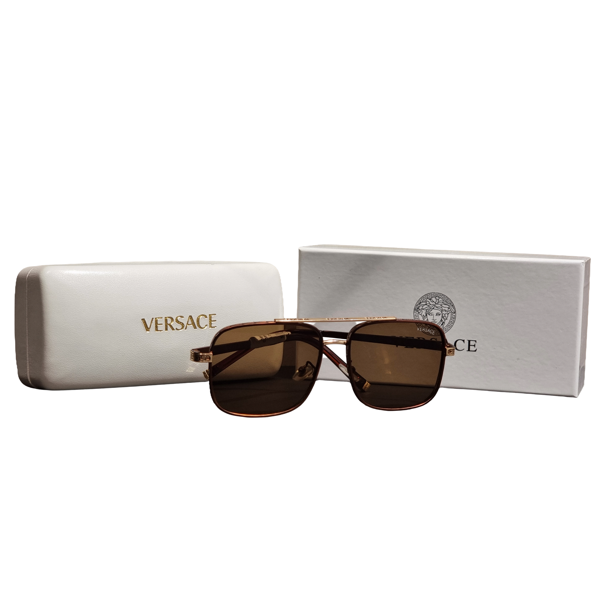 Versace Luxury Square Sunglasses – Timeless Style & Premium Protection