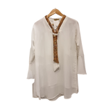 Eastern Shalwar Kameez – Ivory & Gold Elegance (U0311)