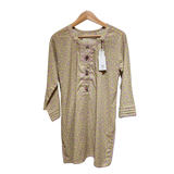 Women’s Printed Summer Kurta – Lightweight Casual Kurti with Lace Detail | Elegant Daily Wear U(0260)