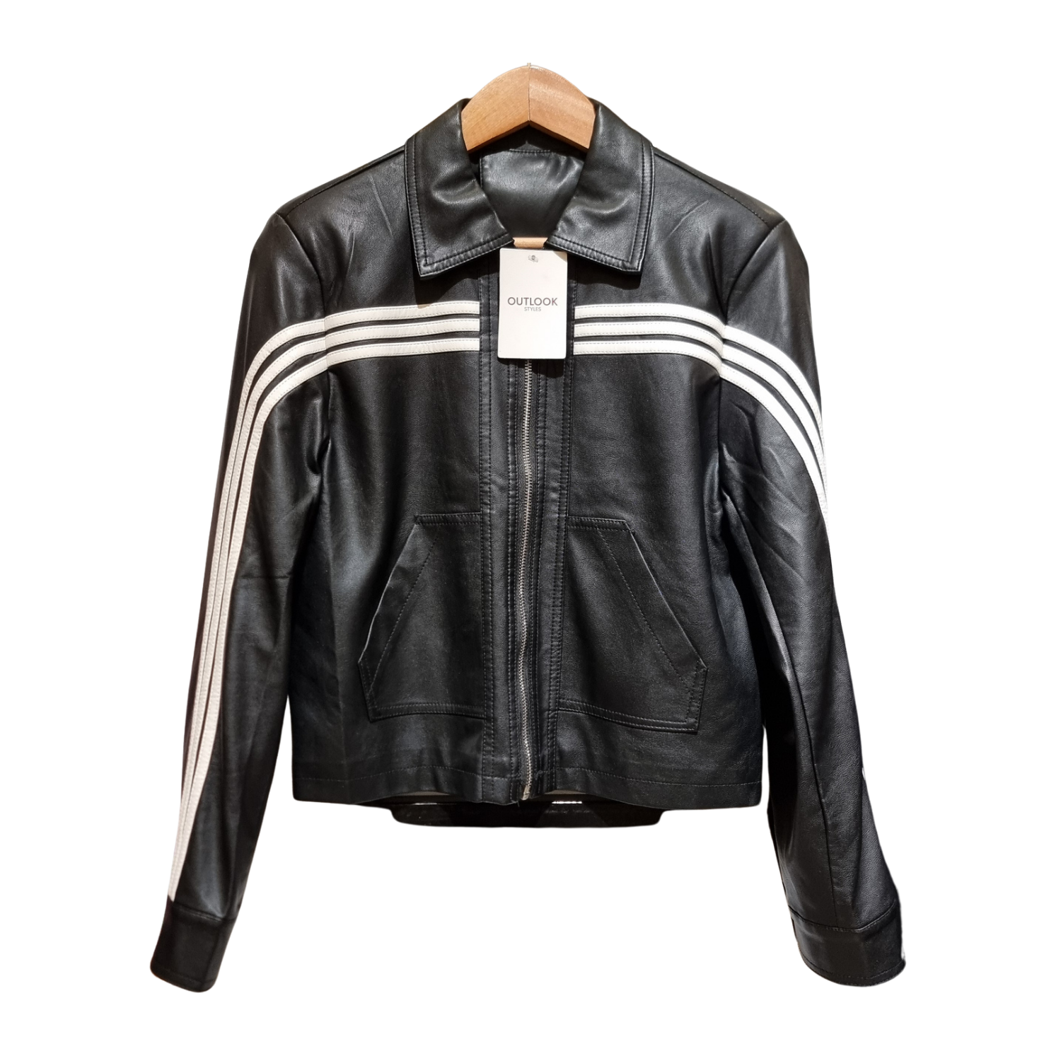 Black & White Stripes Jacket