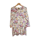 Mosaic Charm: 2-Piece Geometric Printed Cotton Suit