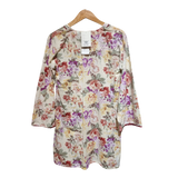Mosaic Charm: 2-Piece Geometric Printed Cotton Suit
