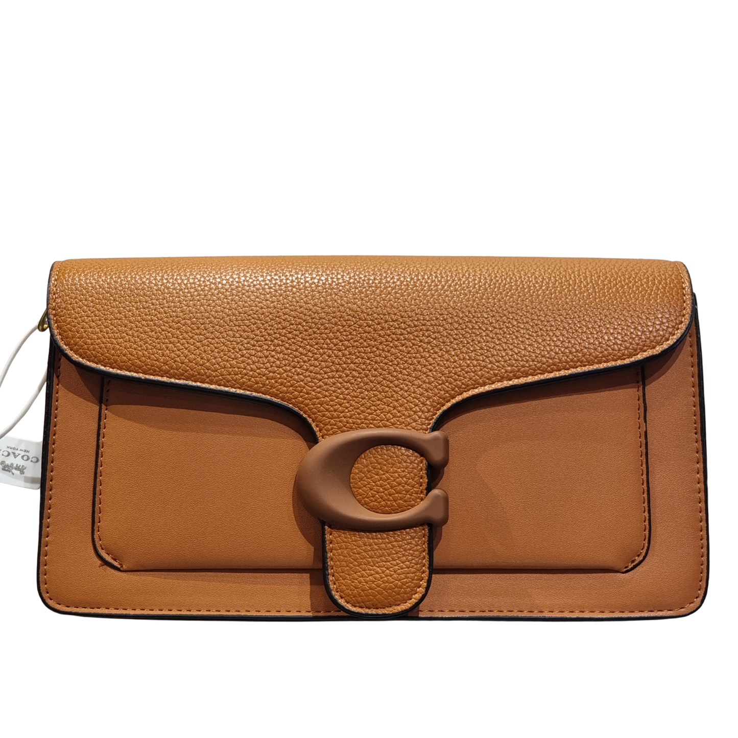 Coach Tabby Messenger Bag in Pink Pebble Leather with Tonal Hardware