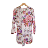 Floral Printed Kurta & Farshi Shalwar Set – Elegant Traditional Women’s Outfit U(0287)