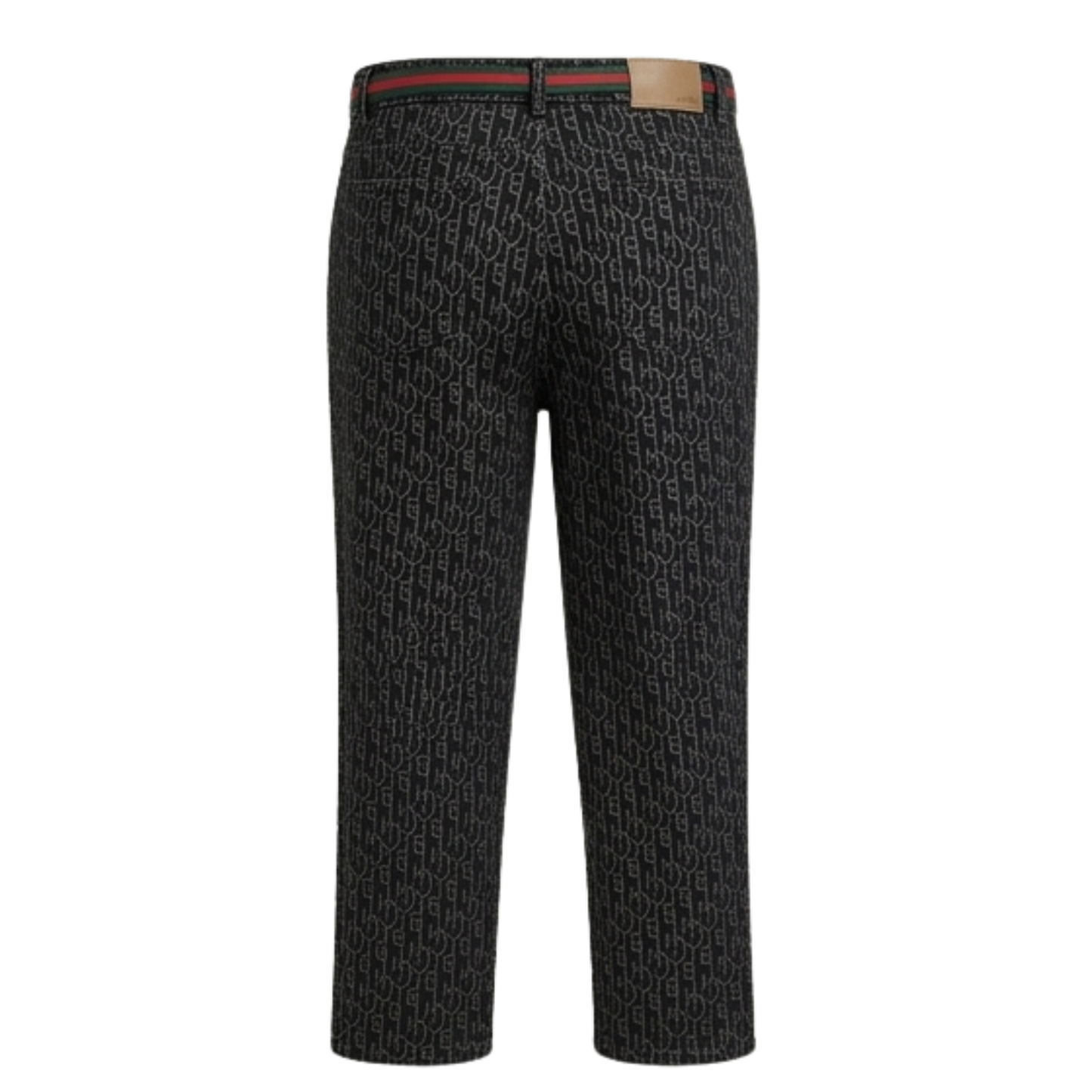 Black Designer Pants – Luxury Slim Fit Women's Trousers A&U(0248)
