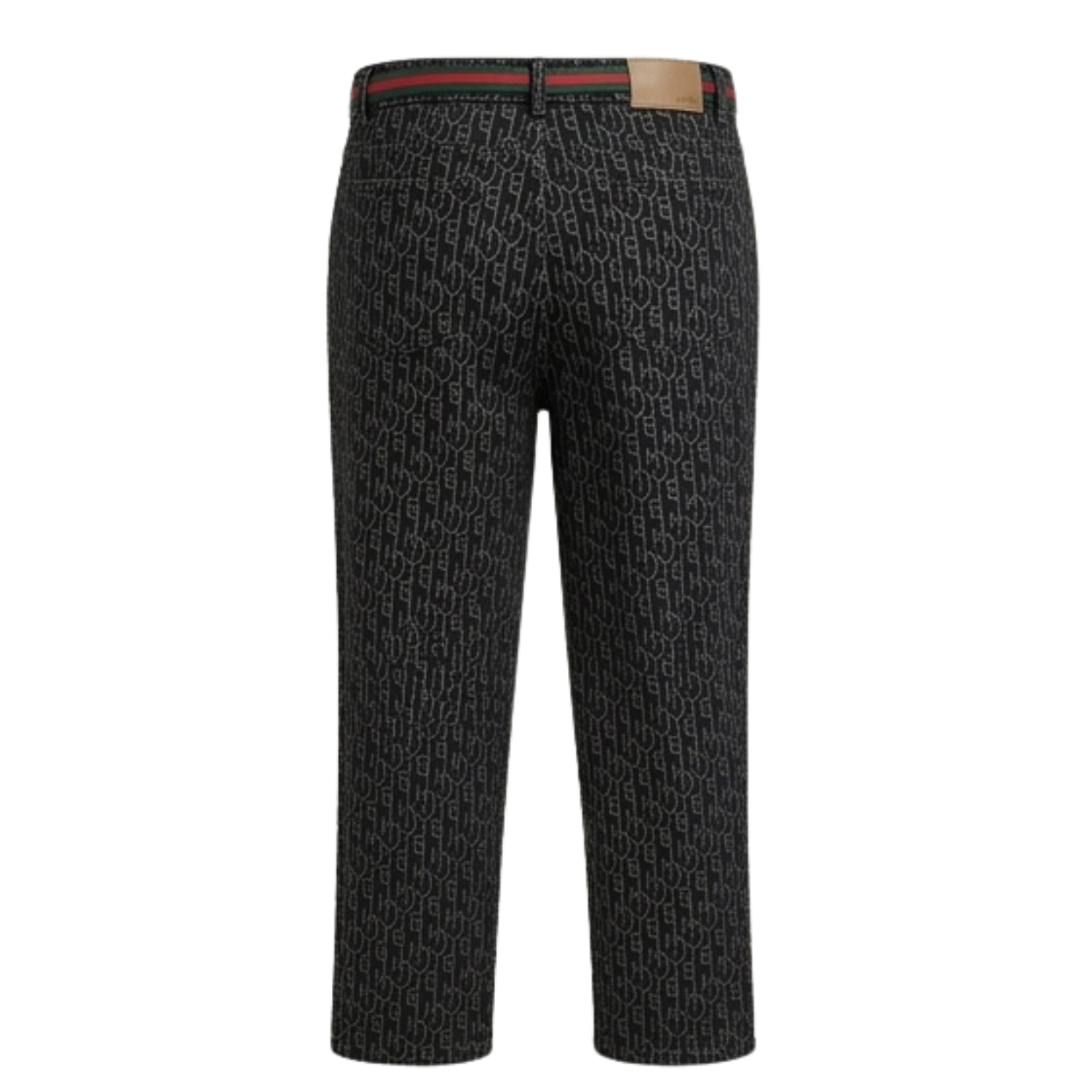 Black Designer Pants – Luxury Slim Fit Women's Trousers A&U(0248)