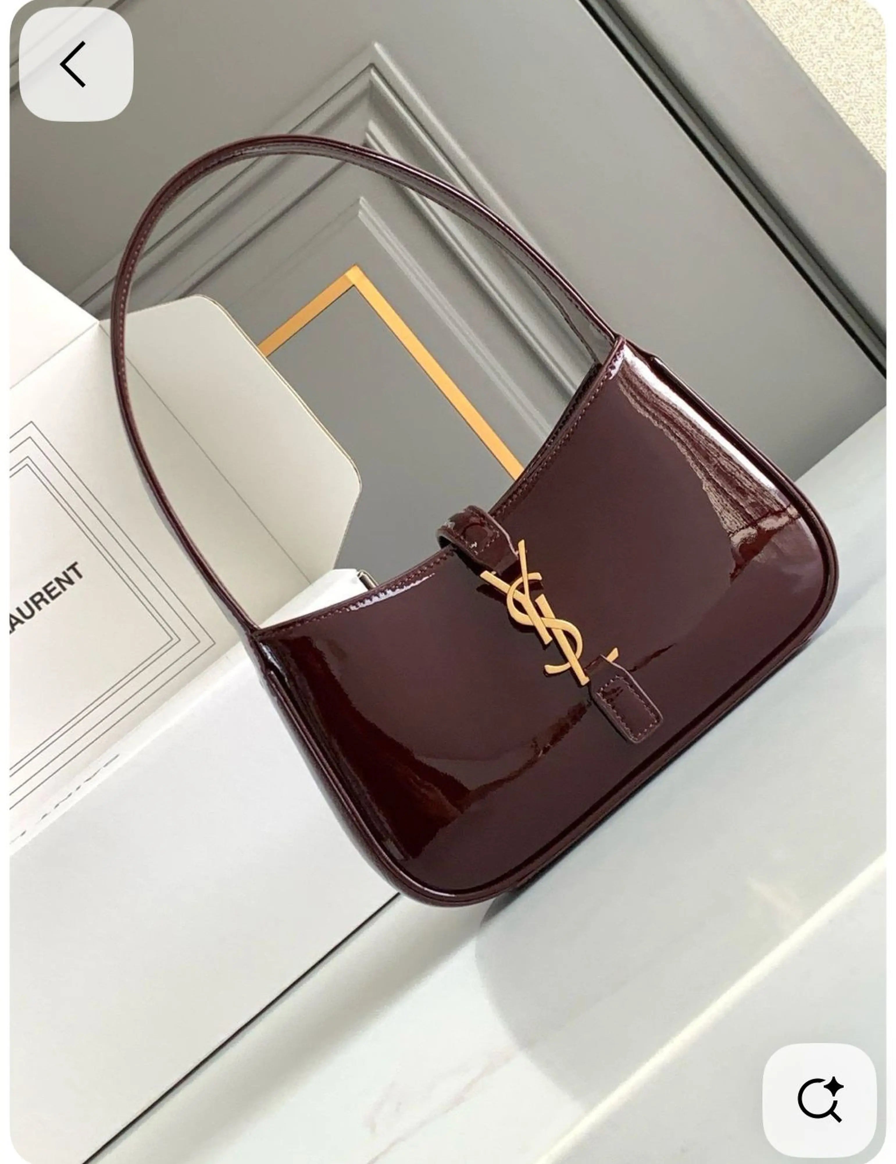 Ysl Red Patent Bag