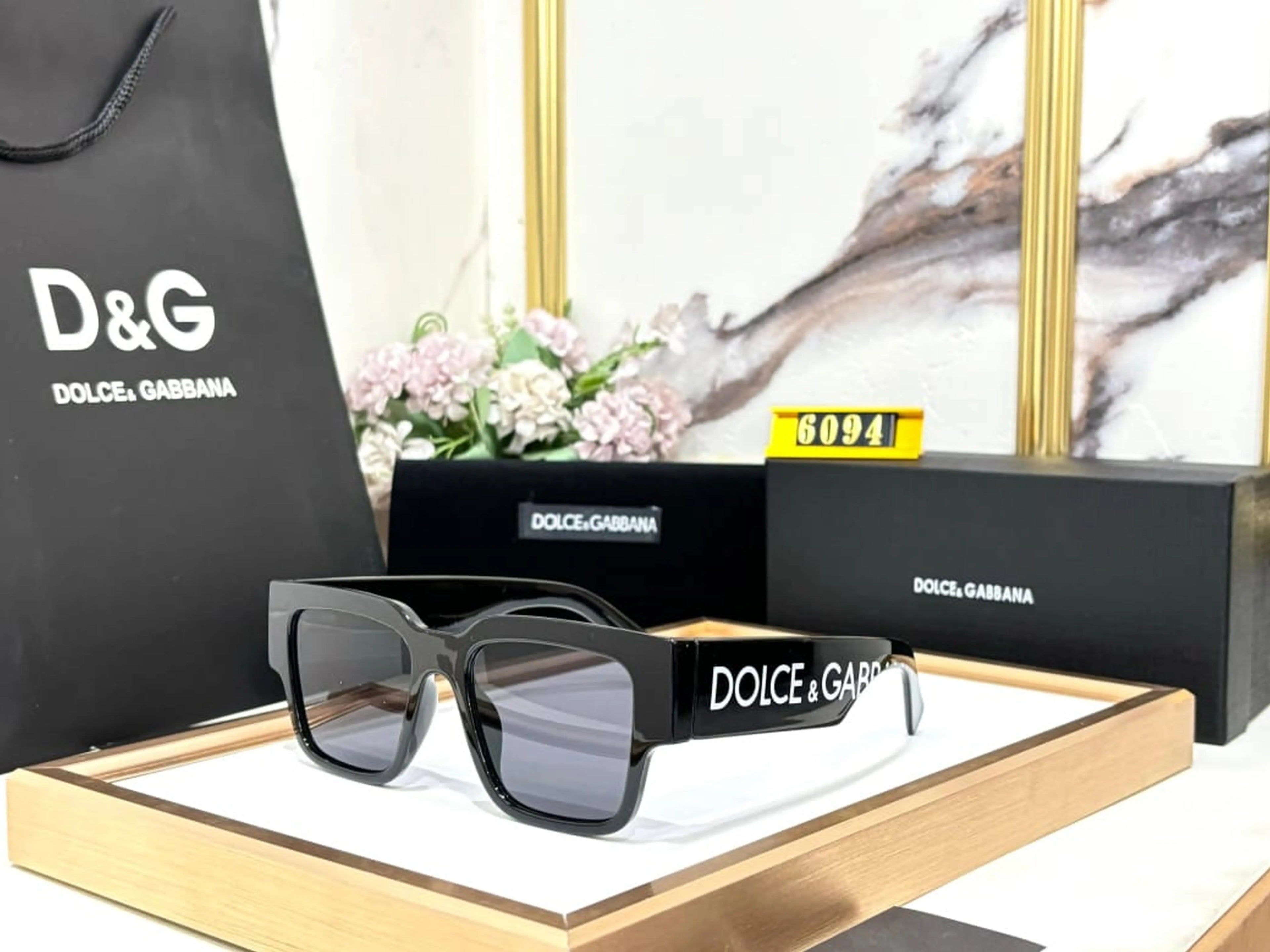 Dolce & Gabbana SunGlasses Black With Box