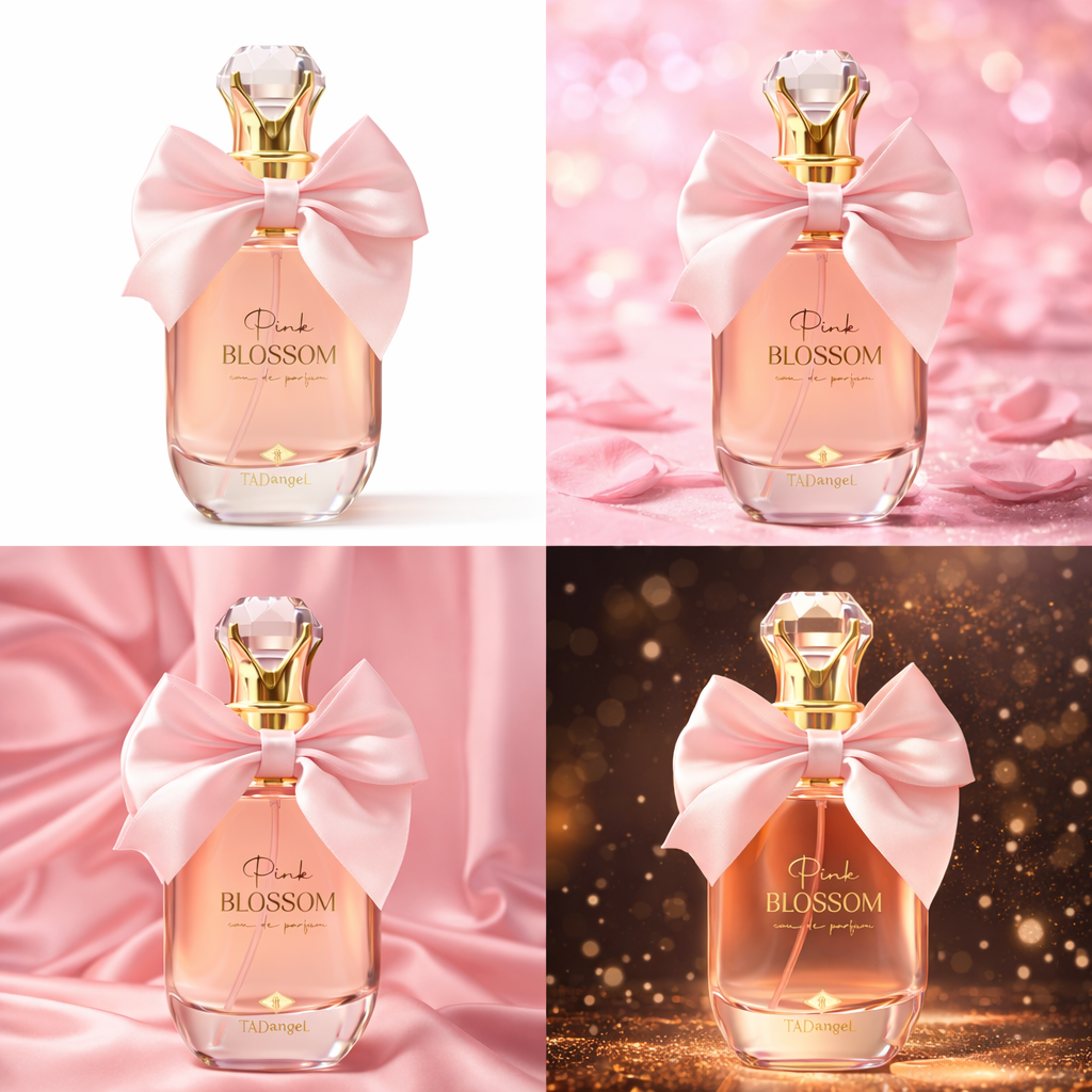 TADangel Pink Blossom Eau De Parfum – Elegant Floral Fragrance for Women | 100ml Luxury Perfume U(0117)